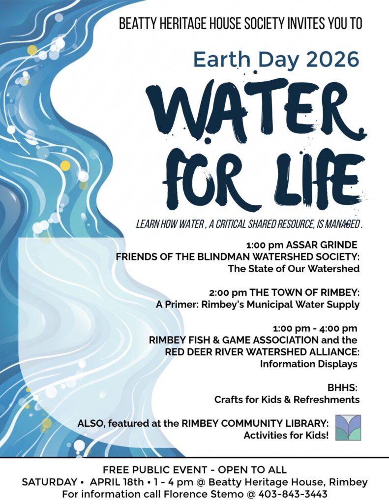 Earth Day 2026 - Water for Life Poster